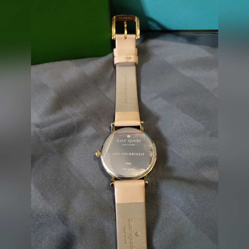 Kate Spade Gold and Tan Watch - Picture 5 of 6